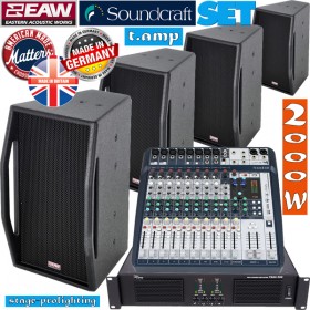 EAW-Soundcraft-t.amp 2kW SET